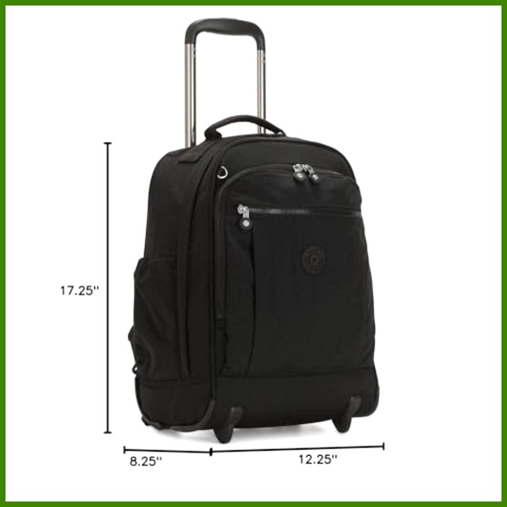 Large Rolling Backpack With Adjustable Shoulder S… - image 2